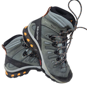 Salomon Gray and Black Men's Boots